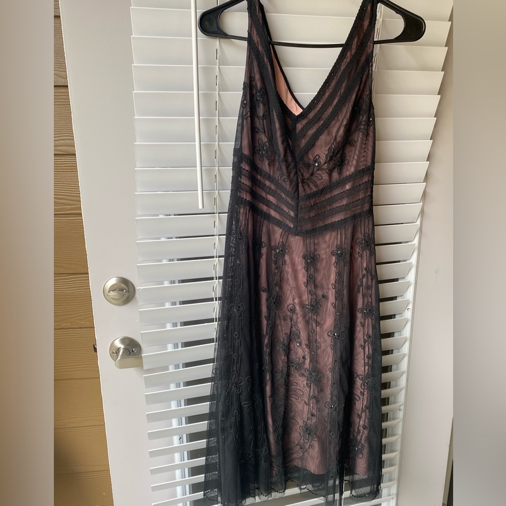 BCBGMaxAzria Flirty Ruffles Vintage Dress